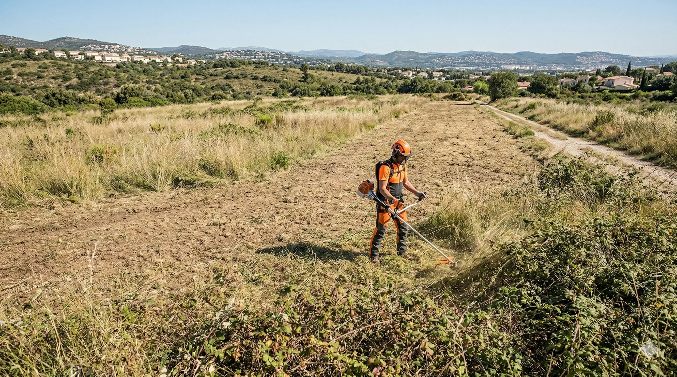 Débroussaillage professionnel DFCI à Nice et Alpes-Maritimes