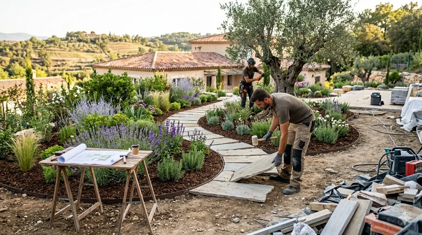 Paysagiste et création de jardin à Nice Alpes-Maritimes