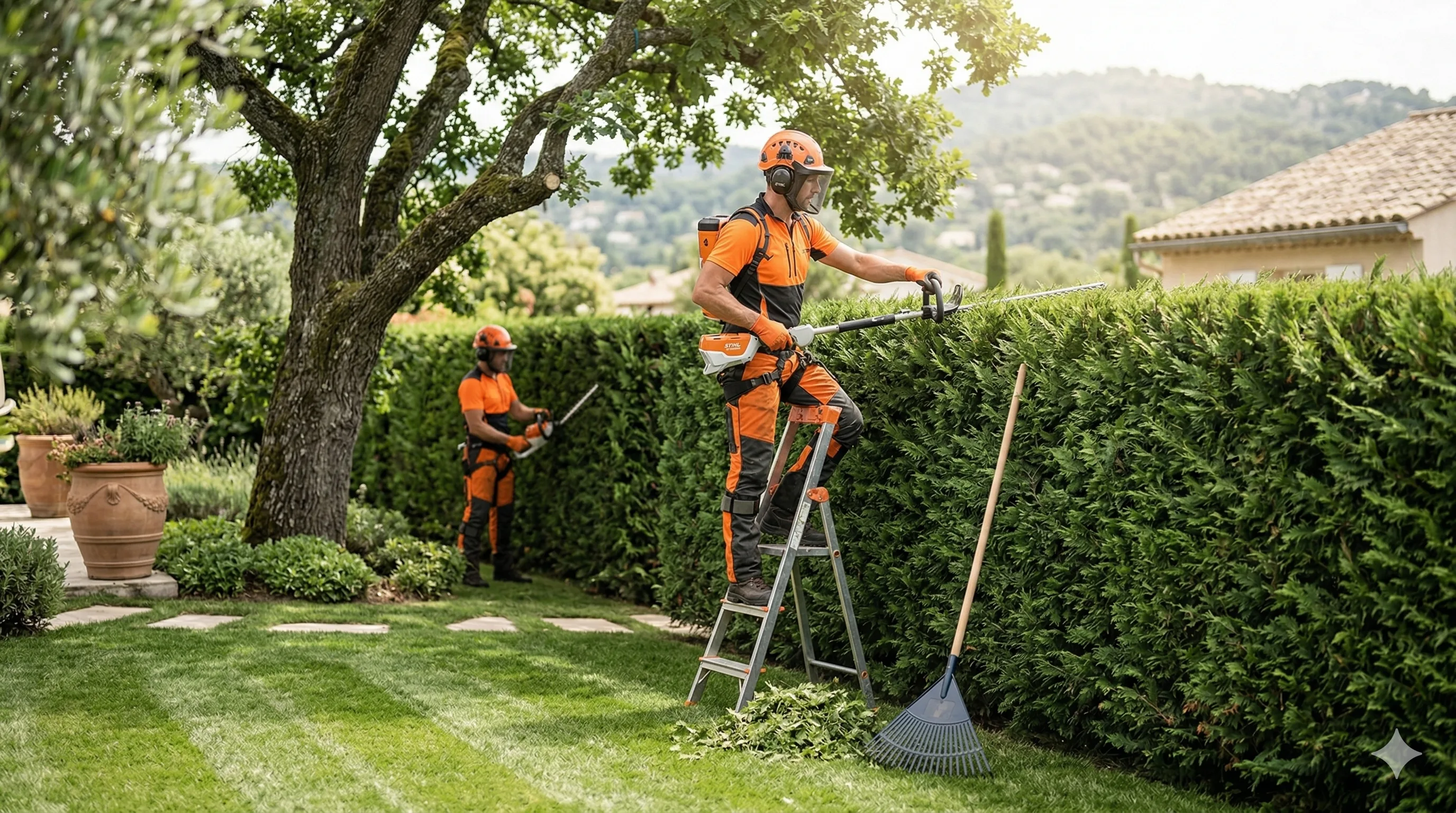 Entretien de jardin et taille de haie à Nice
