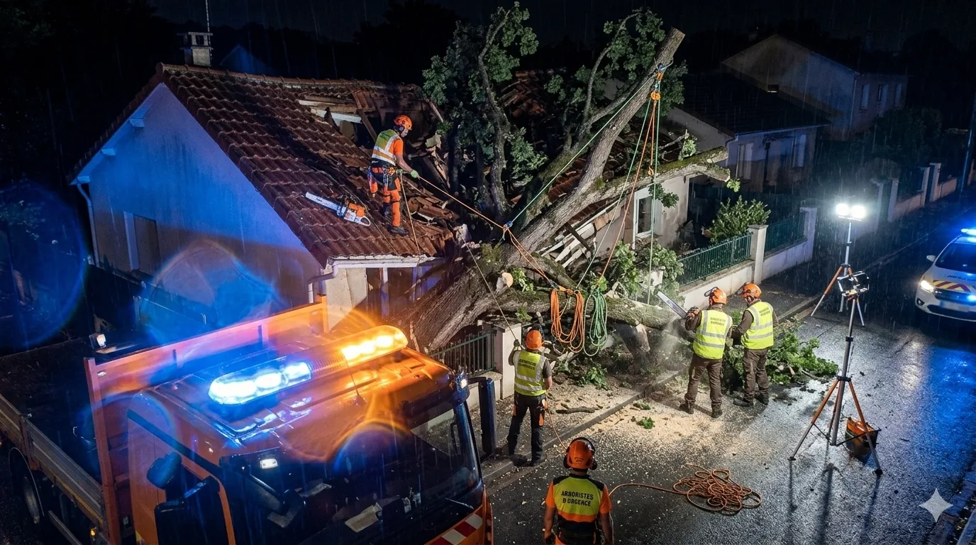 Intervention d'urgence arbre tombé 24h/24 à Nice